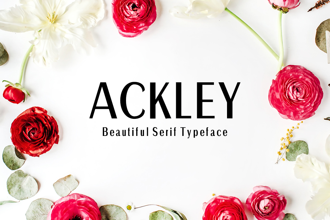 Ackley Font Review: A Bold Choice for Campaign Design