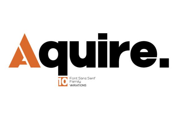 Aquire Font: A Modern Typeface for Web Designers