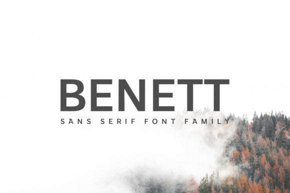 Benett Family: A Modern Typeface for Editorial Design