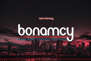 Bonamcy Typeface: A Bold, Rounded Sans for Real-World Branding