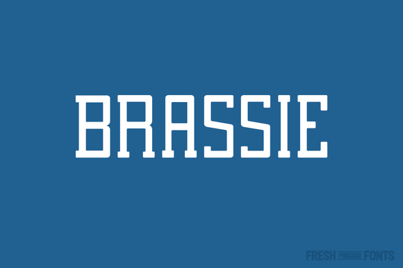 Brassie Family: A Professional Font for Real-World Branding