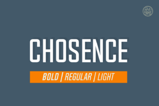 Chosence Font: A Modern Typeface for Polished Web Design