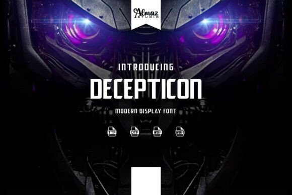 Decepticon Font: A Bold Choice for Modern Branding