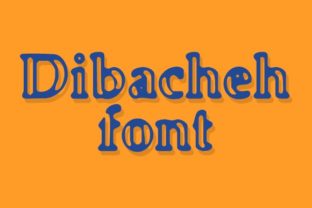 Dibacheh Font: A Bold Serif Typeface for Digital Design