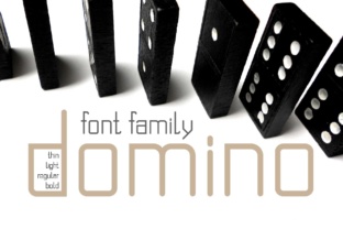 Domino Family: A Versatile Typeface for Digital Design