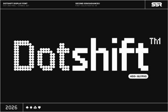 Dotshift: A Display Font with Pixel-Perfect Personality