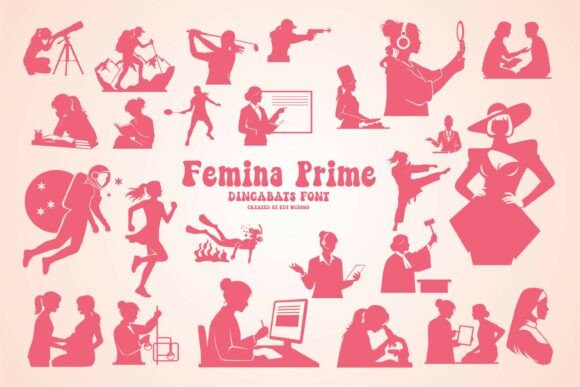 Femina Prime: A Typeface That Captures Modern Feminine Power in Campaigns