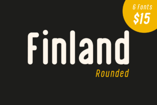 Finland Rounded: A Modern Typeface for Editorial Design