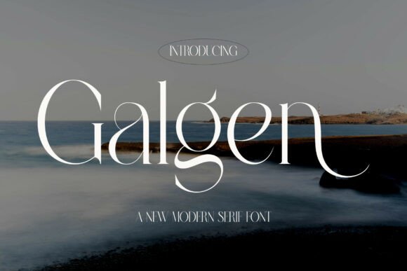 Galgen Font: A Modern Serif for Editorial Elegance