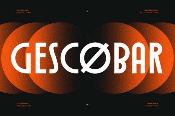 Gescobar Font – A Versatile Typeface for Modern Campaigns