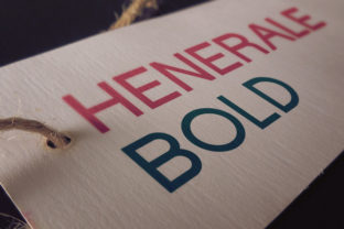 Henerale Bold: A Typeface That Elevates Editorial Design