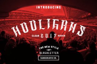 Hooligans Font: A Bold Typeface for Memorable Branding