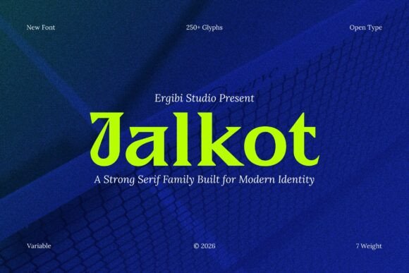 Jalkot: A Thoughtful Serif for Real-World Design