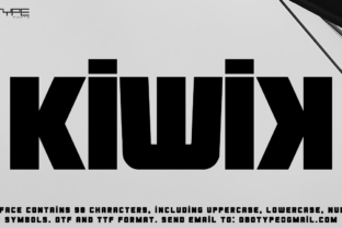 Kiwik: A Bold Sans Serif Font for Modern Web Design