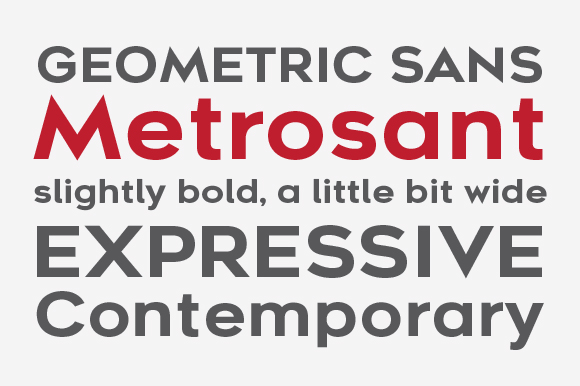 Metrosant: A Versatile Sans Serif Font for Campaign Design