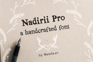 Nadirii Font: A Nostalgic Typeface for Digital Branding