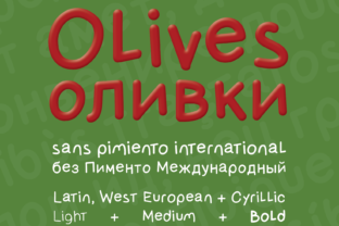 Olives Sans Pimiento Intl: A Typeface That Elevates Campaigns