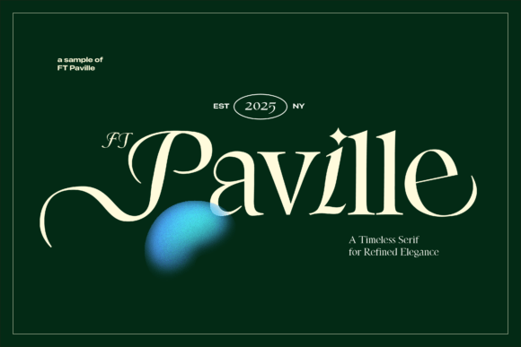 Paville: The Modern Serif Font That Elevates Campaign Design