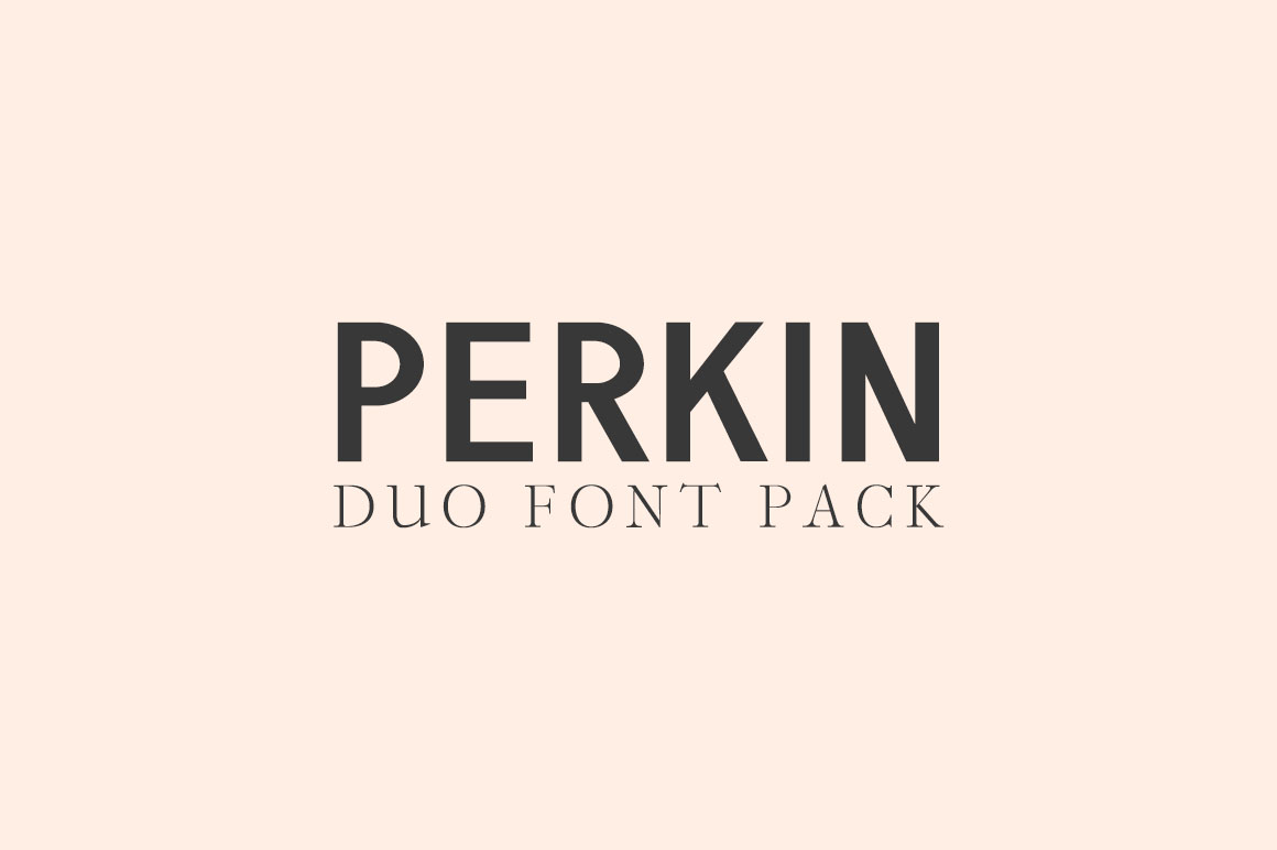 Perkin Duo: A Typeface That Elevates Your Editorial Design