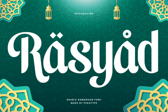 Rasyad: A Display Font That Elevates Campaign Messaging