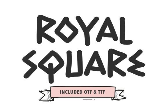 Royal Square Typeface: A Bold Display Font for Memorable Campaigns