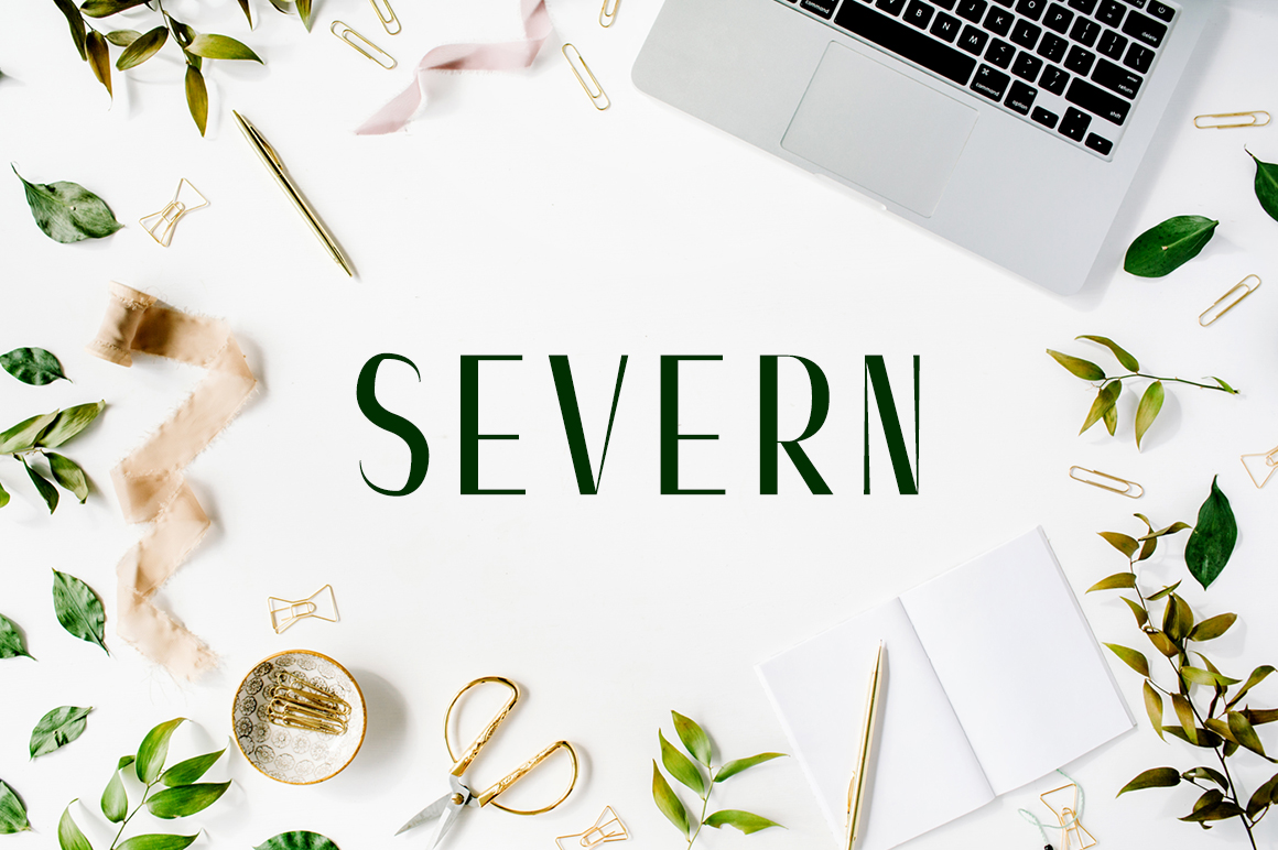 Severn Font: A Bold Typeface for a Strong Brand