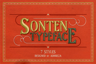 Sonten Typeface: A Serif Font That Elevates Your Campaigns