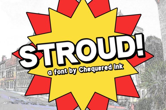 Stroud Font: A Bold Typeface for Creative Makers